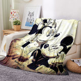 Load image into Gallery viewer, Mickey Mouse Blanket Flannel Throw Room Decoration