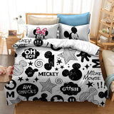 Load image into Gallery viewer, Mickey Mouse Cosplay Kids Bedding Set Quilt Cover