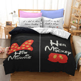 Load image into Gallery viewer, Mickey Mouse Cosplay Kids Bedding Set Quilt Cover