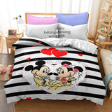 Load image into Gallery viewer, Mickey Mouse Cosplay Kids Bedding Set Quilt Cover