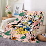 Load image into Gallery viewer, Mickey Mouse Donald Duck Blanket Flannel Fleece Throw Cosplay Blanket