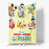 Load image into Gallery viewer, Mickey Mouse Minnie Mouse Flannel Fleece Blanket Throw Cosplay Blanket