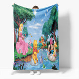 Load image into Gallery viewer, Mickey Mouse Minnie Mouse Flannel Fleece Blanket Throw Cosplay Blanket