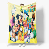 Load image into Gallery viewer, Mickey Mouse Minnie Mouse Flannel Fleece Blanket Throw Cosplay Blanket