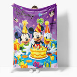 Load image into Gallery viewer, Mickey Mouse Minnie Mouse Flannel Fleece Blanket Throw Cosplay Blanket