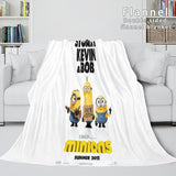 Load image into Gallery viewer, Minions Flannel Fleece Blanket Throw Cosplay Bedding Quilt Blanket