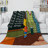 Load image into Gallery viewer, Minions Flannel Fleece Blanket Throw Cosplay Bedding Quilt Blanket