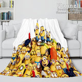 Load image into Gallery viewer, Minions Flannel Fleece Blanket Throw Cosplay Bedding Quilt Blankets