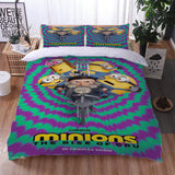 Load image into Gallery viewer, Minions The Rise of Gru Bedding Set Cosplay Quilt Duvet Cover Bed Sets