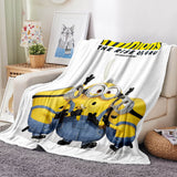 Load image into Gallery viewer, Minions The Rise of Gru Flannel Fleece Blanket Throw Cosplay Blanket