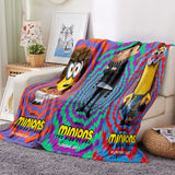 Load image into Gallery viewer, Minions The Rise of Gru Flannel Fleece Blanket Throw Cosplay Blanket