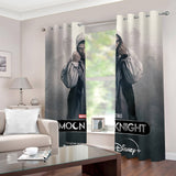 Laden Sie das Bild in den Galerie-Viewer, Moon Knight Vorhänge Cosplay Verdunkelungsvorhänge für Raumdekoration