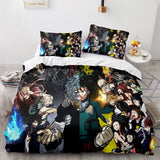 Load image into Gallery viewer, My Hero Academia Bedding Set Cosplay Quilt Cover