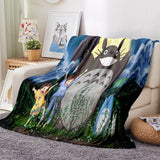 Load image into Gallery viewer, My Neighbour Totoro Blanket Flannel Throw Room Decoration