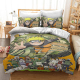 Load image into Gallery viewer, Naruto Kakashi Sasuke Bedding Set Quilt Cover