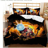 Laden Sie das Bild in den Galerie-Viewer, Naruto Kakashi Sasuke Itachi Bijuu Bettwäsche-Set Bettbezug Bettsets