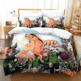 Laden Sie das Bild in den Galerie-Viewer, Naruto Kurama Akatsuki Cosplay Bettwäsche-Set Quilt Bettbezug Bett-Sets