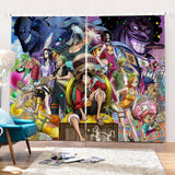 Carica l&#39;immagine nel visualizzatore Galleria, Tende di un pezzo Cosplay Tende oscuranti per finestre per decorazioni della stanza