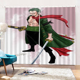 Carica l&#39;immagine nel visualizzatore Galleria, Tende di un pezzo Cosplay Tende oscuranti per finestre per decorazioni della stanza