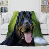 Load image into Gallery viewer, Pet Puppy Dogs Flannel Fleece Blanket Dunelm Bedding Quilt Blanket