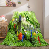 Load image into Gallery viewer, Pikmin Blanket Soft Flannel Fleece Blankets