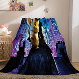 Load image into Gallery viewer, Pokemon Pikachu Flannel Fleece Blanket Throw Cosplay Wrap Nap Blanket