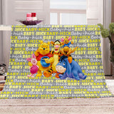 Load image into Gallery viewer, Pooh Bear Blanket Flannel Throw Room Decoration