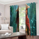 Load image into Gallery viewer, Raya and The Last Dragon Curtains Blackout Window Drapes Room Decoration