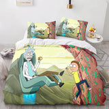 Load image into Gallery viewer, Rick and Morty Season 5 Bedding Set Quilt Duvet Cover Bedding Sets