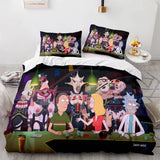 Carica l&#39;immagine nel visualizzatore Galleria, Set biancheria da letto Rick and Morty Stagione 5 Copripiumini trapuntati Set biancheria da letto