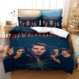 Carica l&#39;immagine nel visualizzatore Galleria, Riverdale TV Cosplay Set di biancheria da letto Copripiumino trapuntato Set di lenzuola