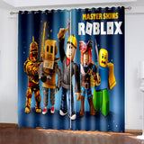 Load image into Gallery viewer, Roblox Curtains Blackout Window Drapes