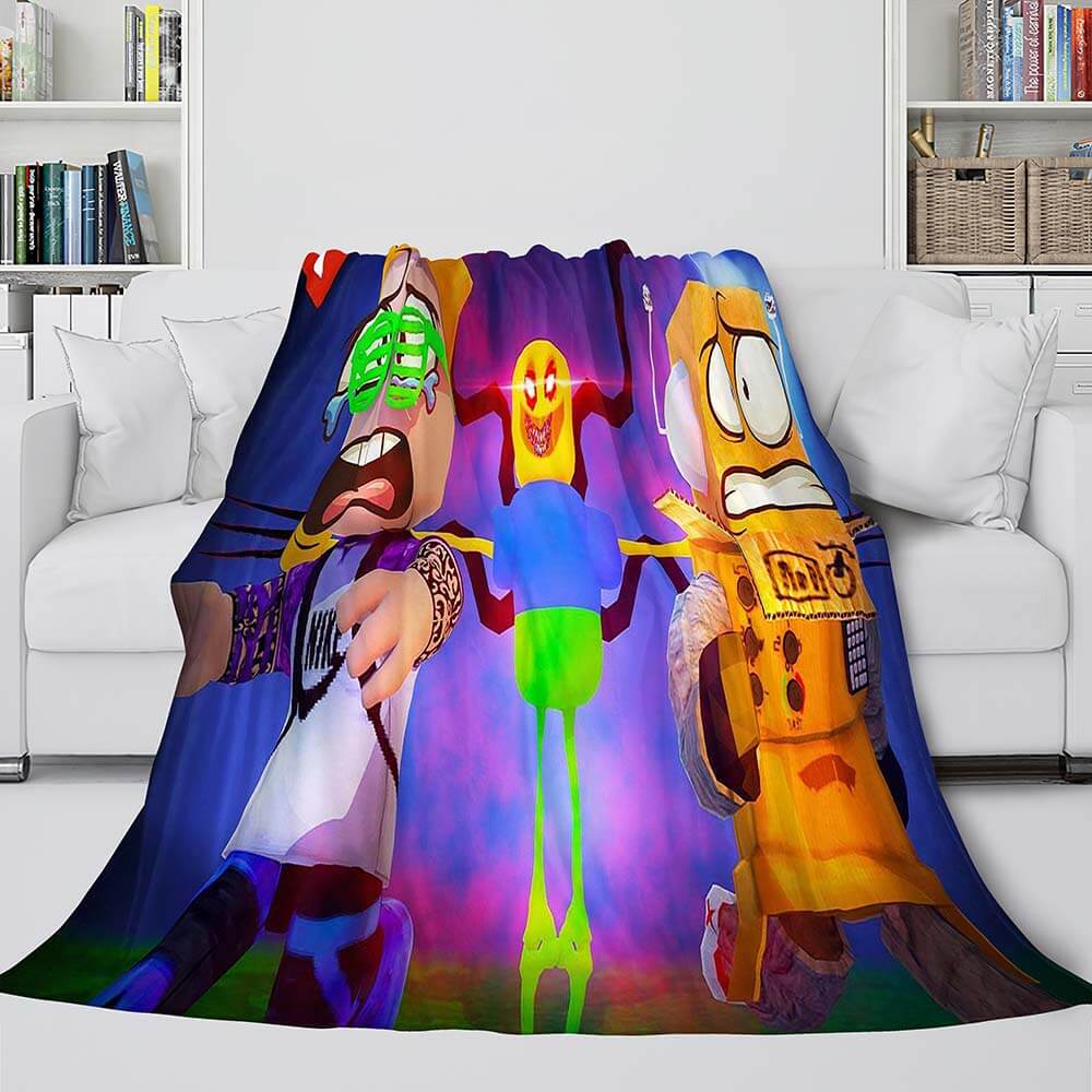 Roblox blanket, classic game Roblox blanket, children's blanket