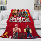 Load image into Gallery viewer, Roblox Flannel Fleece Blanket Dunelm Bedding Quilt Wrap Nap Blanket