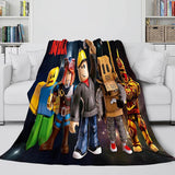 Load image into Gallery viewer, Roblox Flannel Fleece Blanket Dunelm Bedding Quilt Wrap Nap Blanket