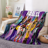 Load image into Gallery viewer, Roblox Pattern Blanket Flannel Throw Room Decoration