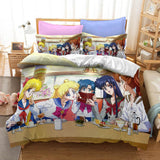 Load image into Gallery viewer, Sailor Moon Bedding Set Duvet Cover Bed Sets