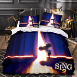 Load image into Gallery viewer, Sing 2 Bedding Set Quilt Duvet Cover Pillowcase Bedding Sets for Kids