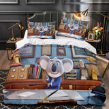 Carica l&#39;immagine nel visualizzatore Galleria, Sing 2 Set biancheria da letto Copripiumino trapuntato Set biancheria da letto per bambini