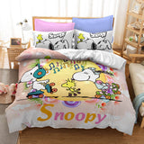 Laden Sie das Bild in den Galerie-Viewer, Snoopy UK Bettwäsche-Set ohne Füllstoff
