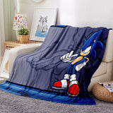 Load image into Gallery viewer, Sonic Pattern Blanket Flannel Throw Room Decoration