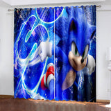 Load image into Gallery viewer, Sonic The Hedgehog Curtains Blackout Window Drapes