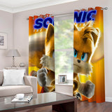 Load image into Gallery viewer, Sonic the Hedgehog 2 Curtains Blackout Window Drapes Room Decoration