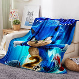 Load image into Gallery viewer, Sonic the Hedgehog 2 Flannel Fleece Blanket Throw Blanket Room Decoration