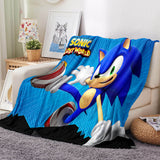 Load image into Gallery viewer, Sonic the Hedgehog Blanket Flannel Throw Room Decoration