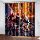 Load image into Gallery viewer, Spider-Man Miles Morales Curtains Blackout Window Drapes