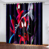 Laden Sie das Bild in den Galerie-Viewer, Spider-Man Miles Morales Vorhänge, verdunkelnde Fenstervorhänge