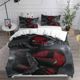 Laden Sie das Bild in den Galerie-Viewer, Spider-Man No Way Home Cosplay Bettwäsche-Set Quilt Bettbezug Bett-Sets