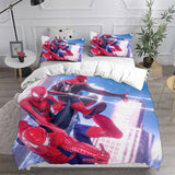 Carica l&#39;immagine nel visualizzatore Galleria, Set di biancheria da letto per cosplay di Spider-Man No Way Home Set copripiumino trapuntato