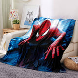 Load image into Gallery viewer, Spider-Man Pattern Blanket Flannel Throw Room Decoration